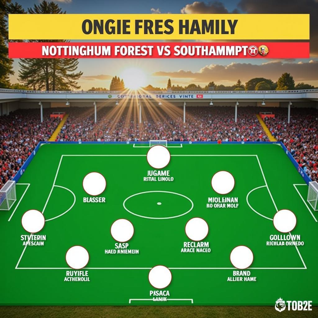 Đội hình dự kiến Nottingham Forest vs Southampton