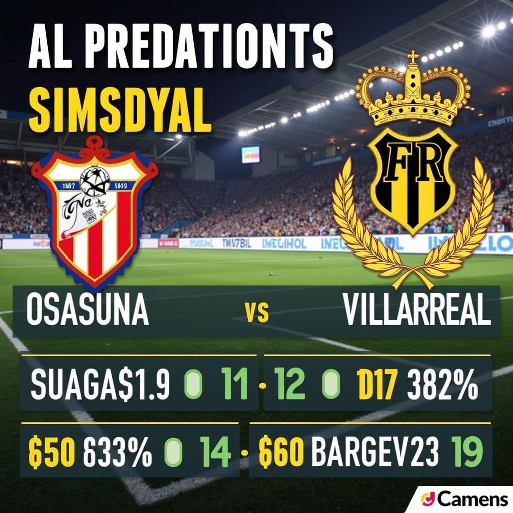 Soi kèo Osasuna vs Villarreal