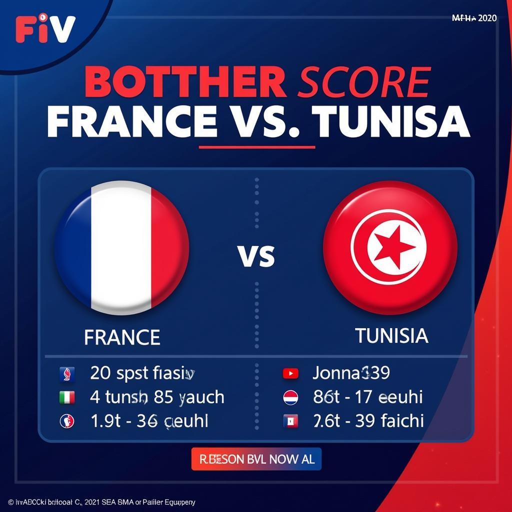 Soi kèo Pháp và Tunisia - Dự đoán