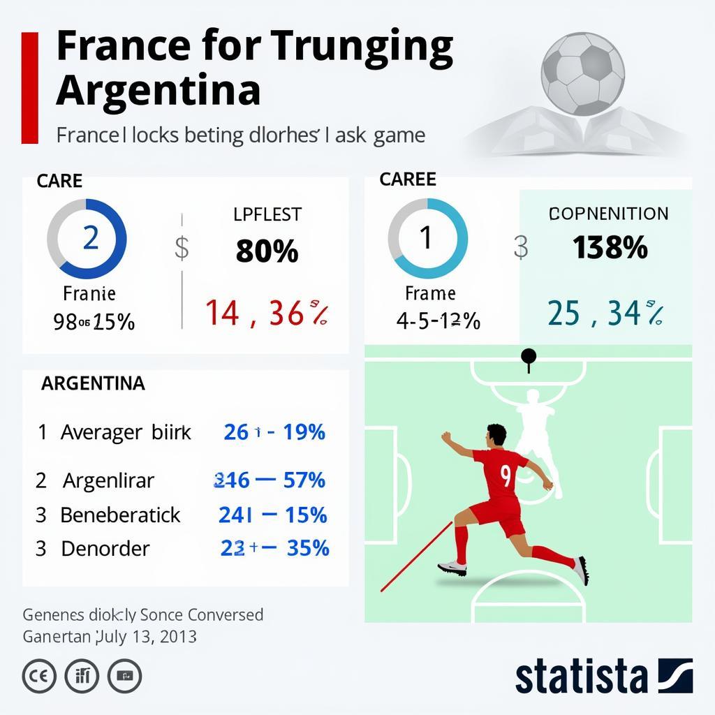 Soi kèo phạt góc Pháp vs Argentina: Thống kê