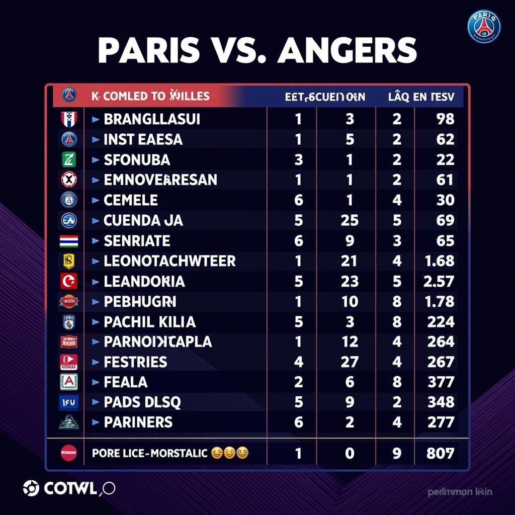 Soi kèo PSG vs Angers: Phong độ gần đây