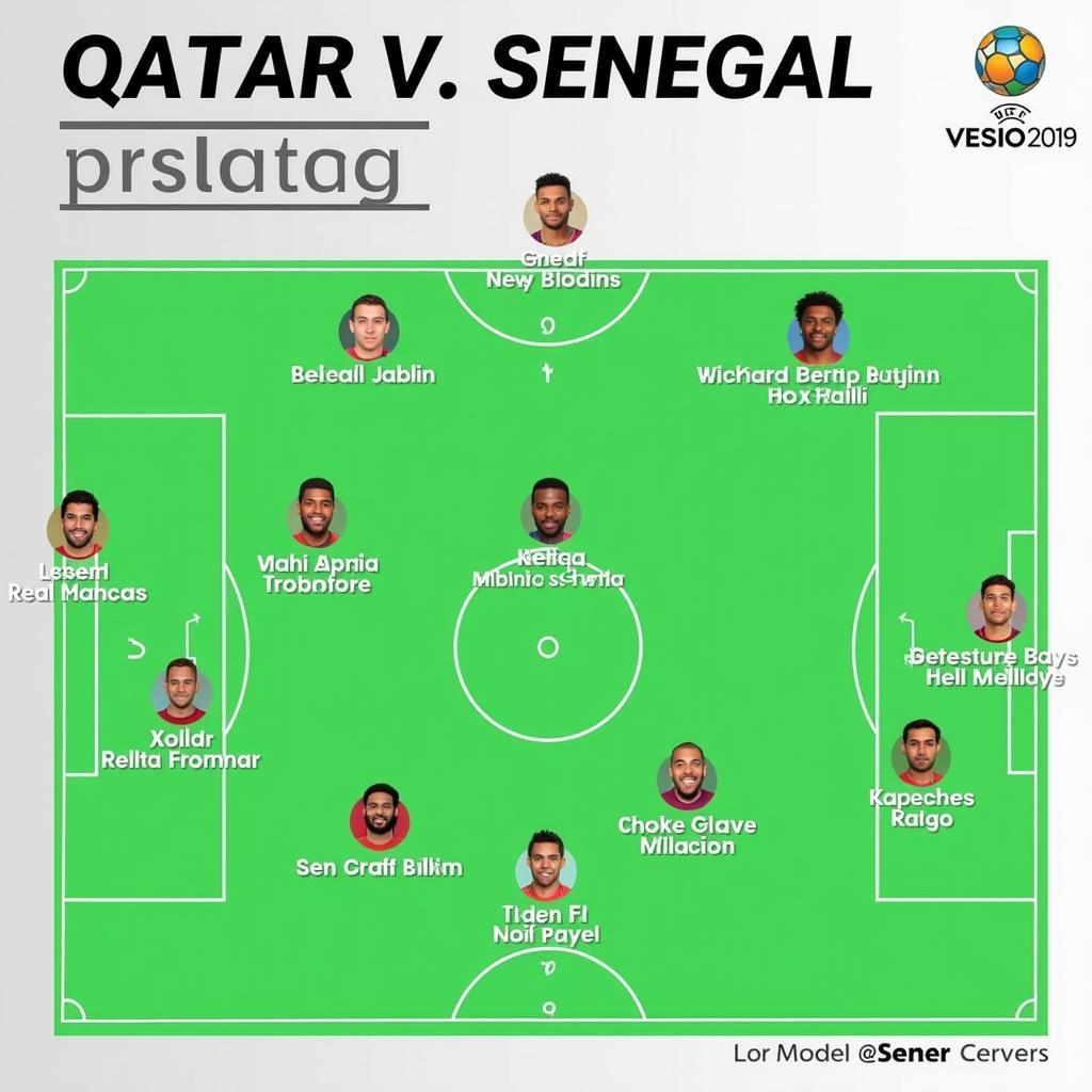 Đội hình dự kiến Qatar vs Senegal