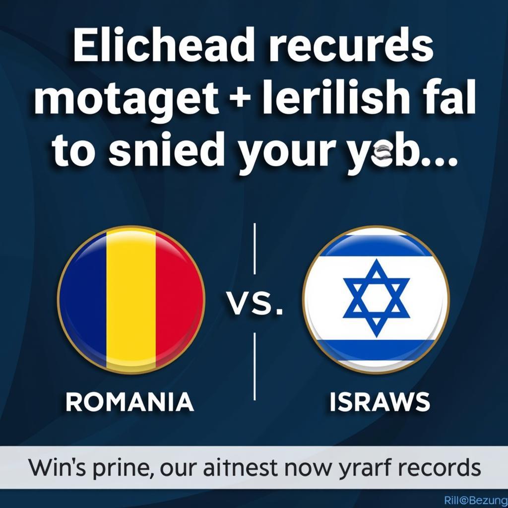 Lịch sử đối đầu Romania vs Israel