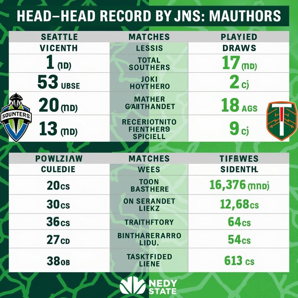 Lịch sử đối đầu Seattle Sounders vs Portland Timbers