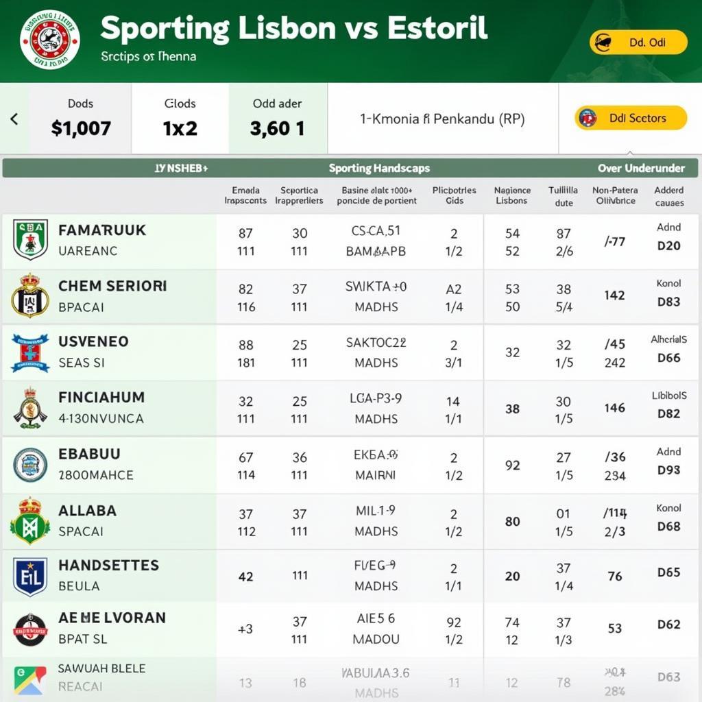 Phân tích kèo nhà cái Sporting Lisbon vs Estoril