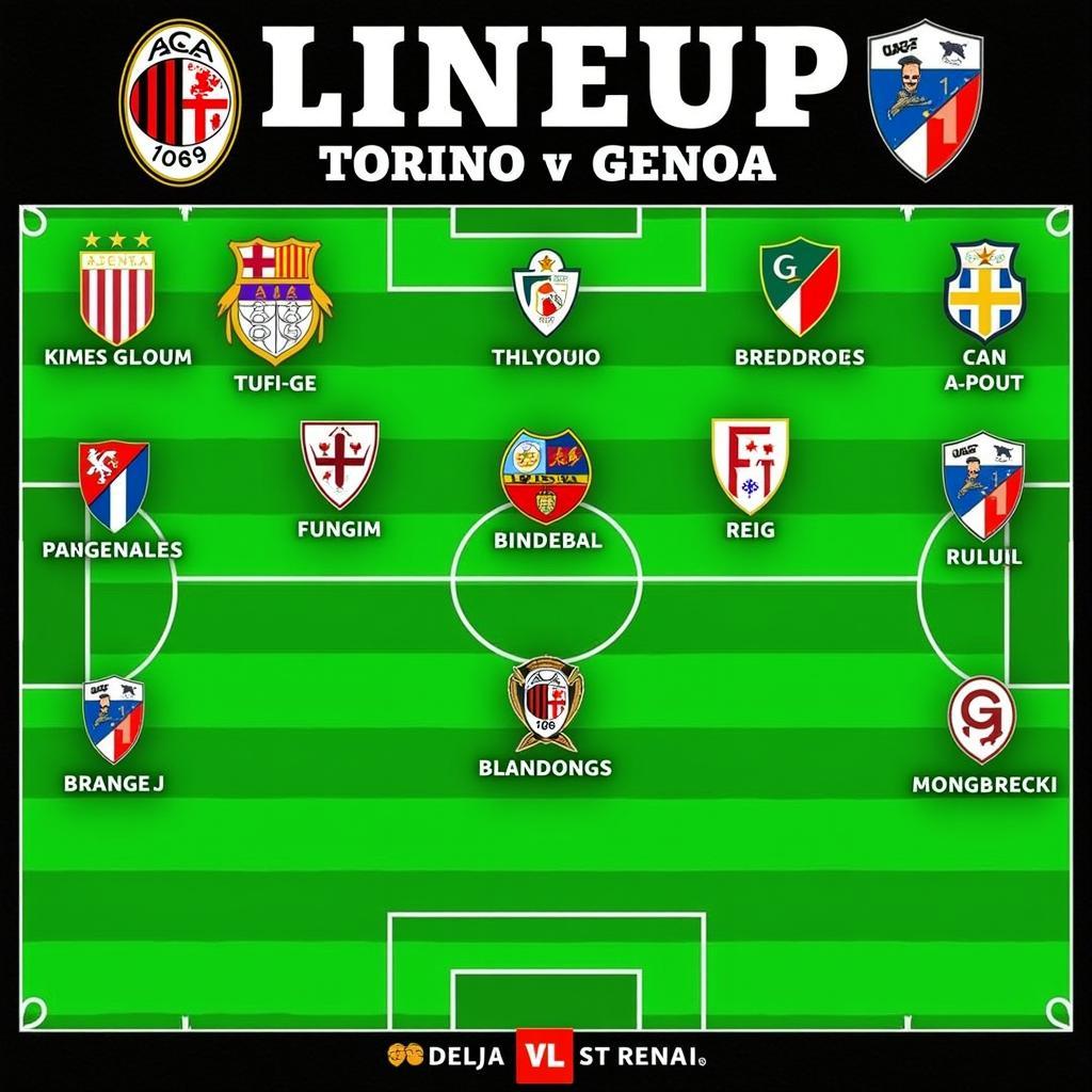 Đội hình dự kiến Torino vs Genoa