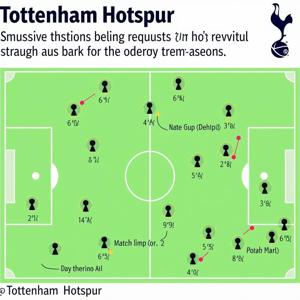 Tottenham Hotspur's tactical formation and key players