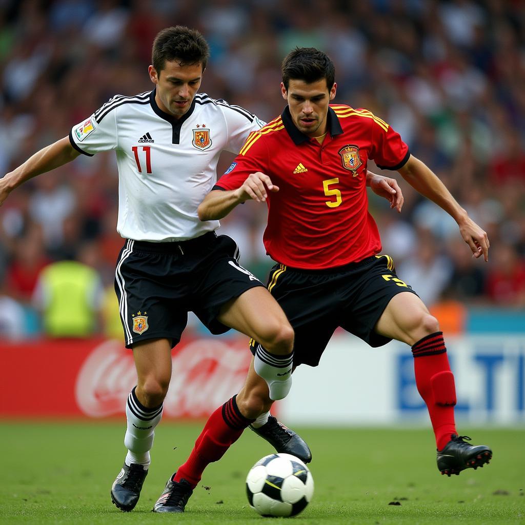 Classic confrontation: Germany vs Spain