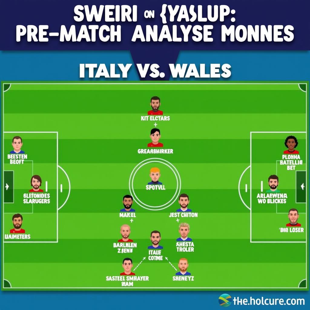 Soi kèo trận Ý vs Wales tại sân nhà