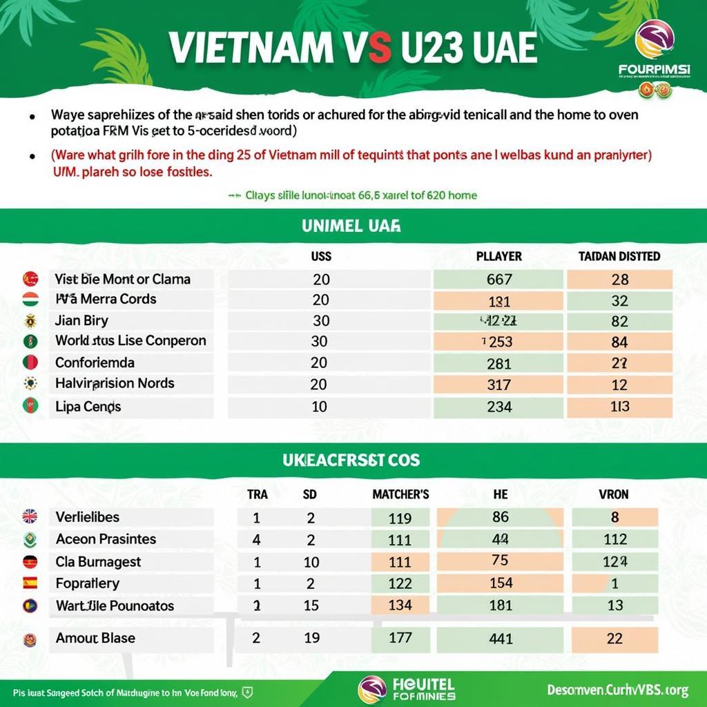 Soi kèo U23 Việt Nam vs. U23 UAE