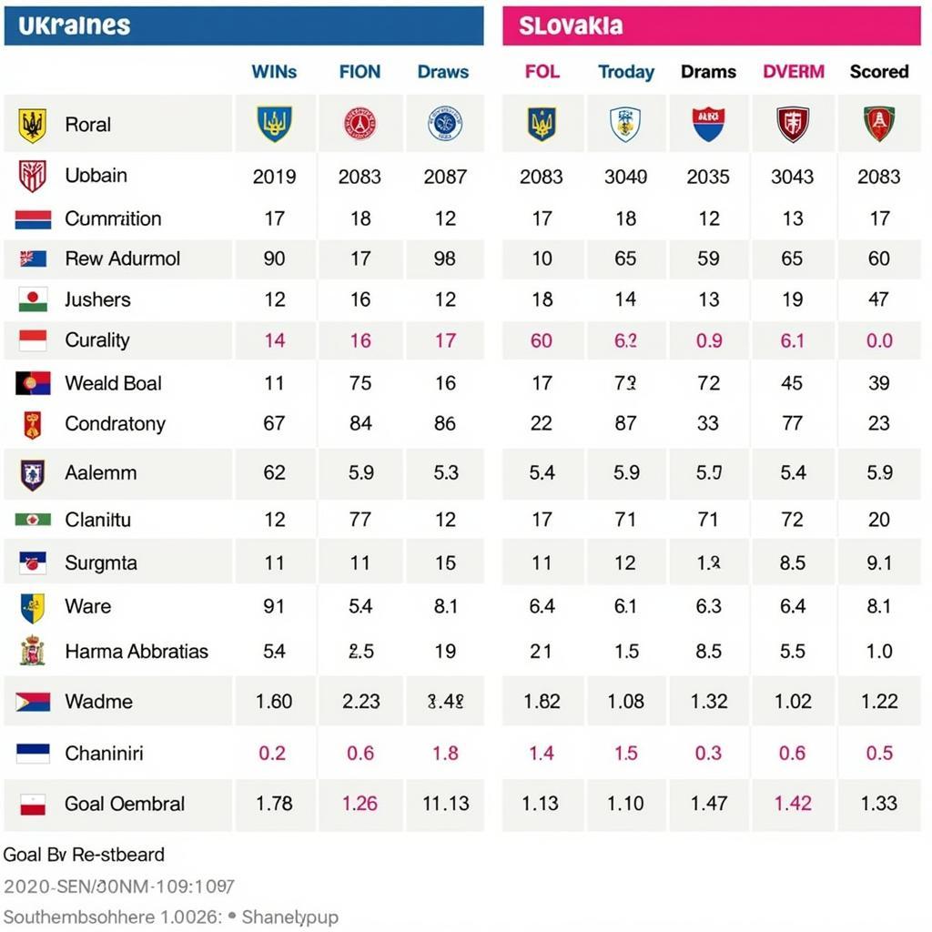 Soi kèo Ukraine và Slovakia: Phong độ hai đội