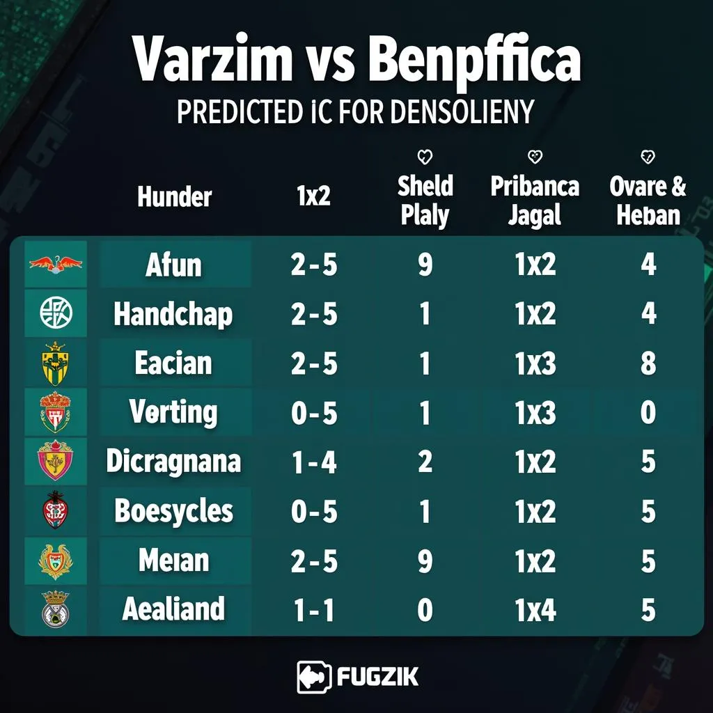 Soi Kèo Varzim Vs Benfica