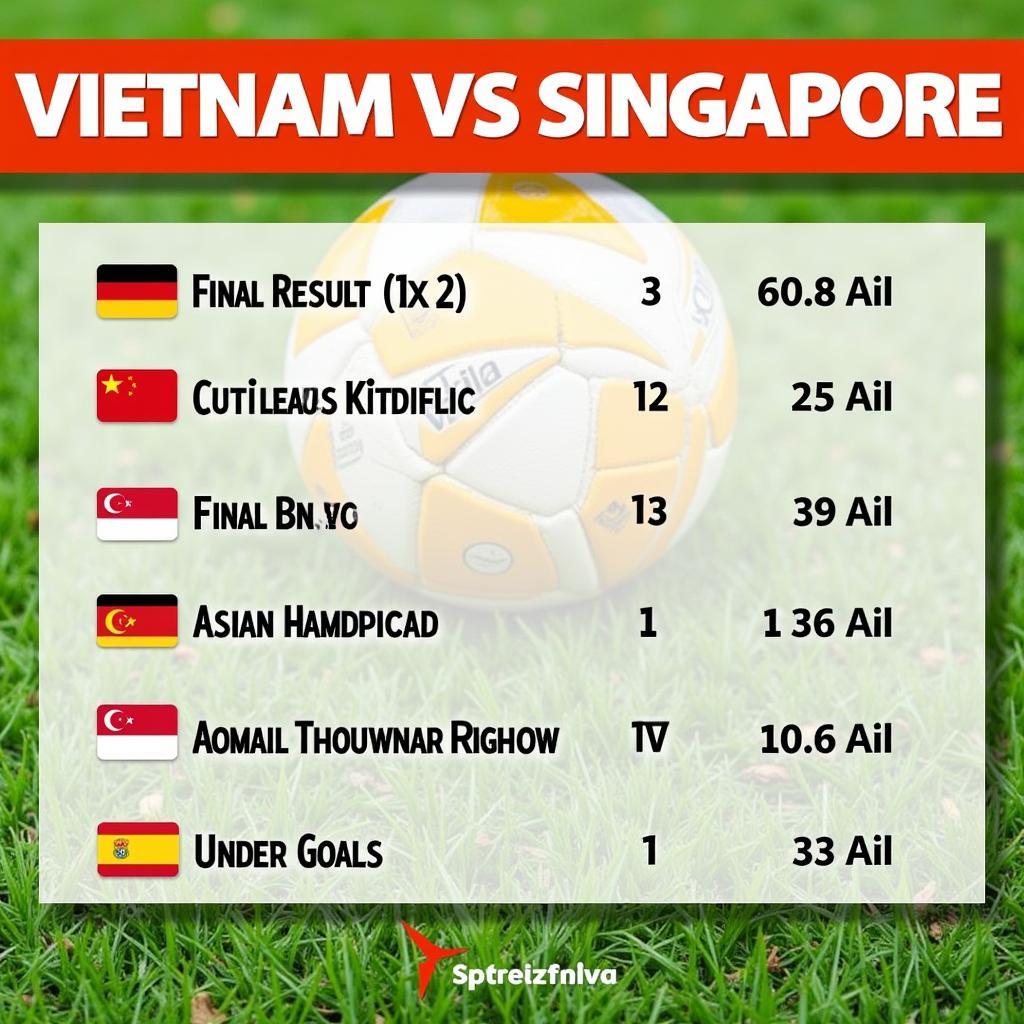 Soi kèo Việt Nam vs Singapore chi tiết