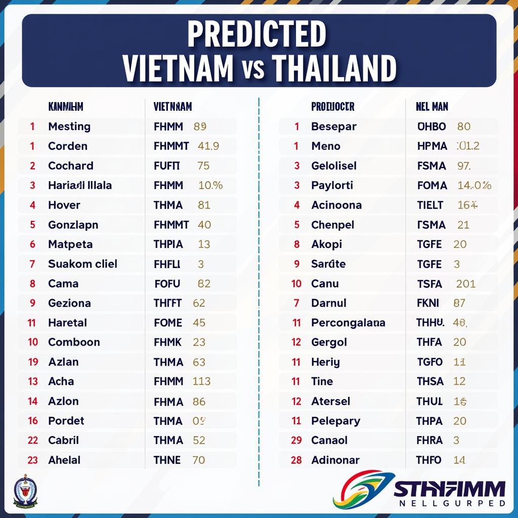 Dự đoán đội hình ra sân trận Việt Nam vs Thái Lan