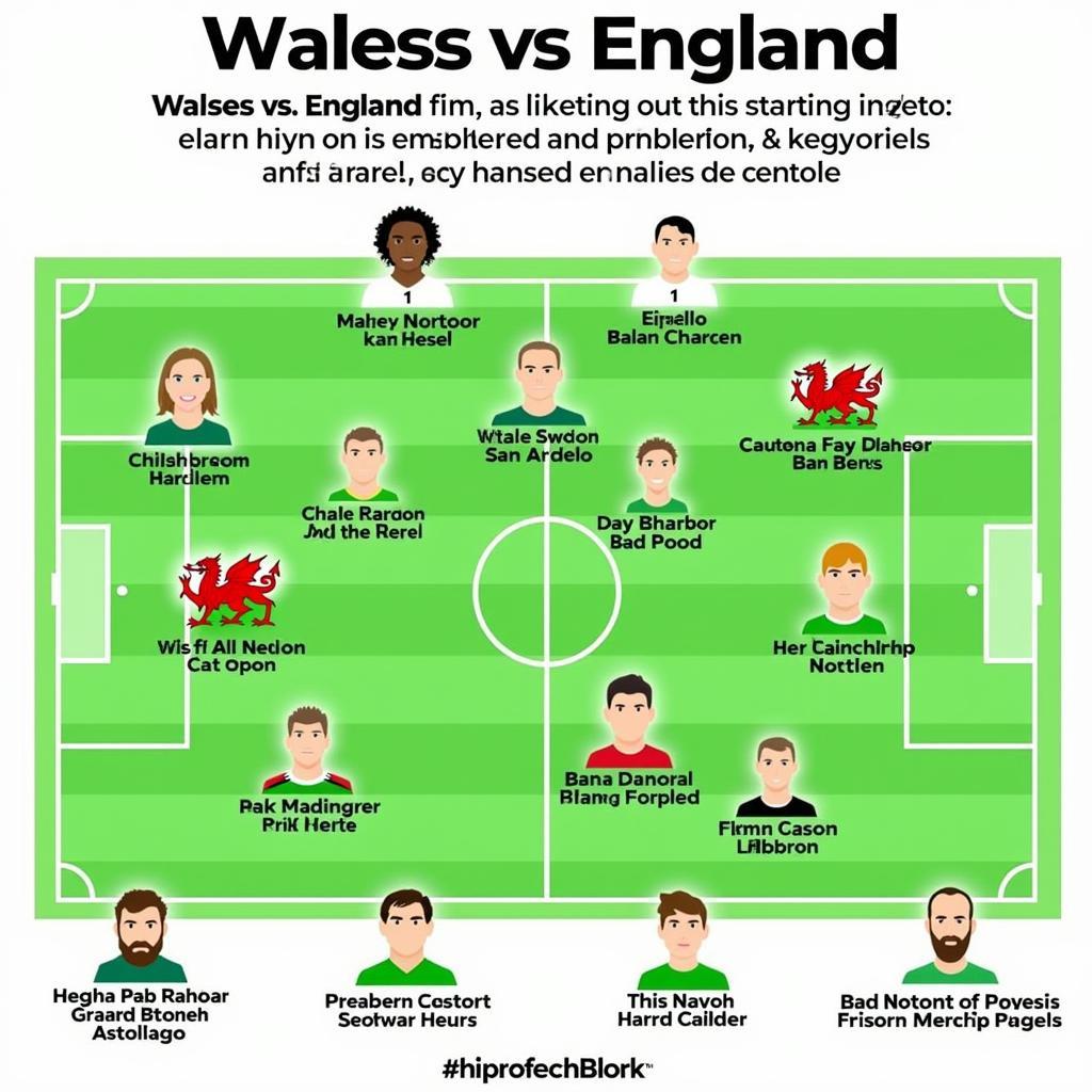 Wales vs England Lineup