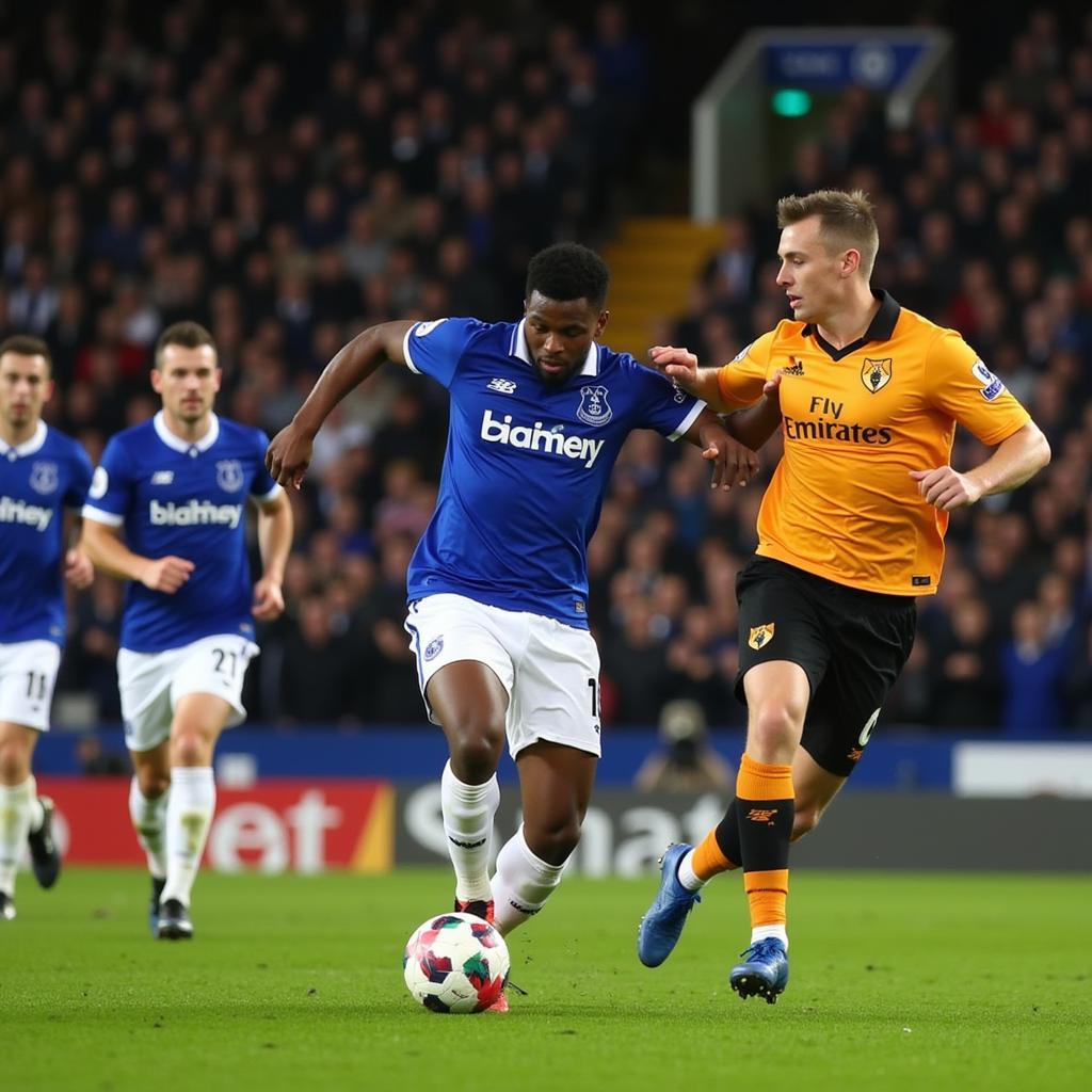 Wolves vs Everton: Trận đấu kịch tính