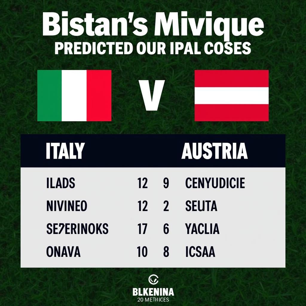 Italy vs Austria - Match Prediction