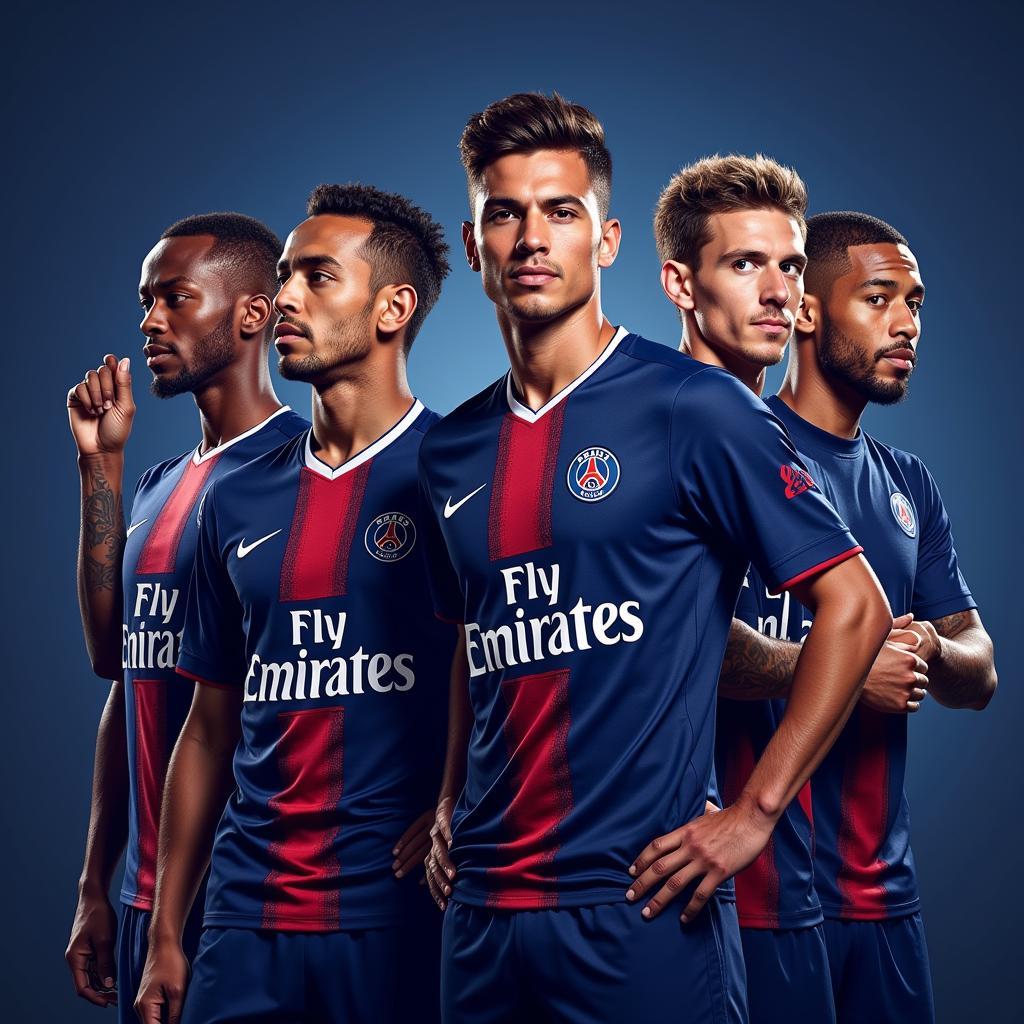 PSG's dominant squad