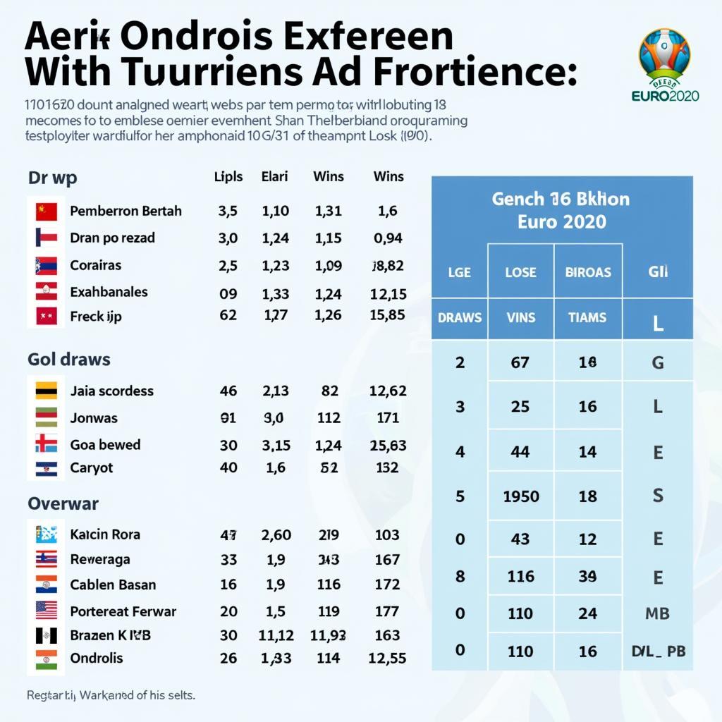 Theo Dõi Phong Độ Euro 2020