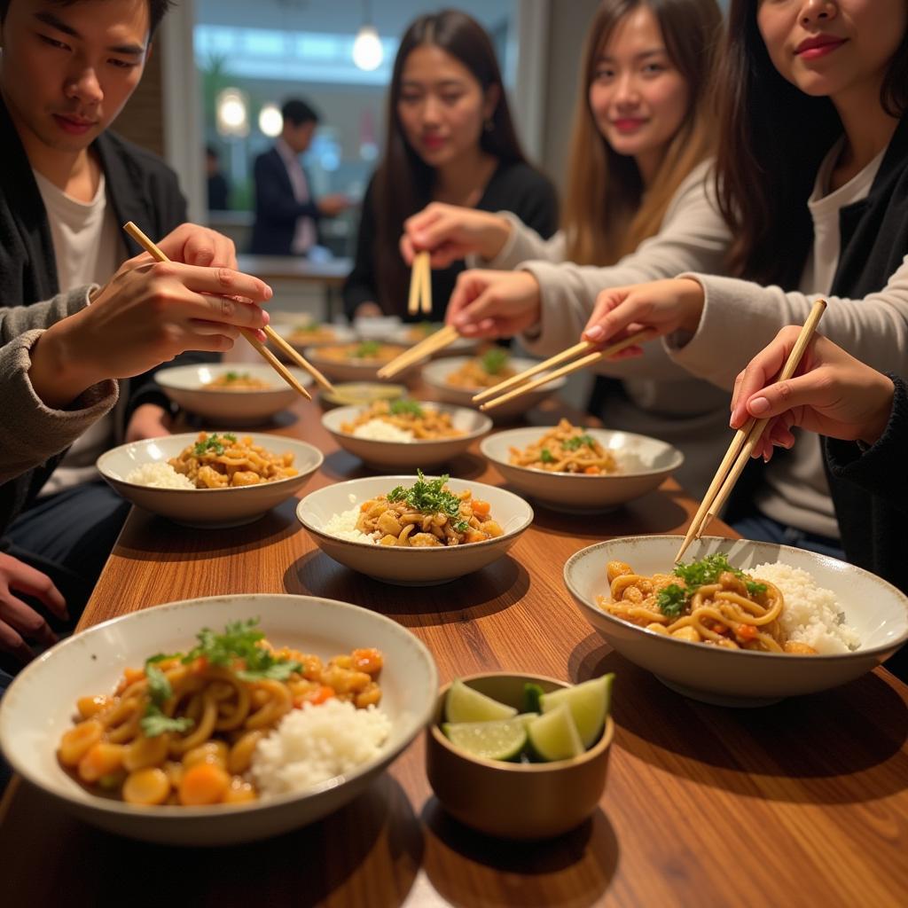 Thưởng thức món cá kèo lá giang