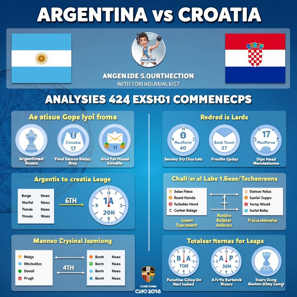 Phân tích tỷ lệ kèo Argentina vs Croatia