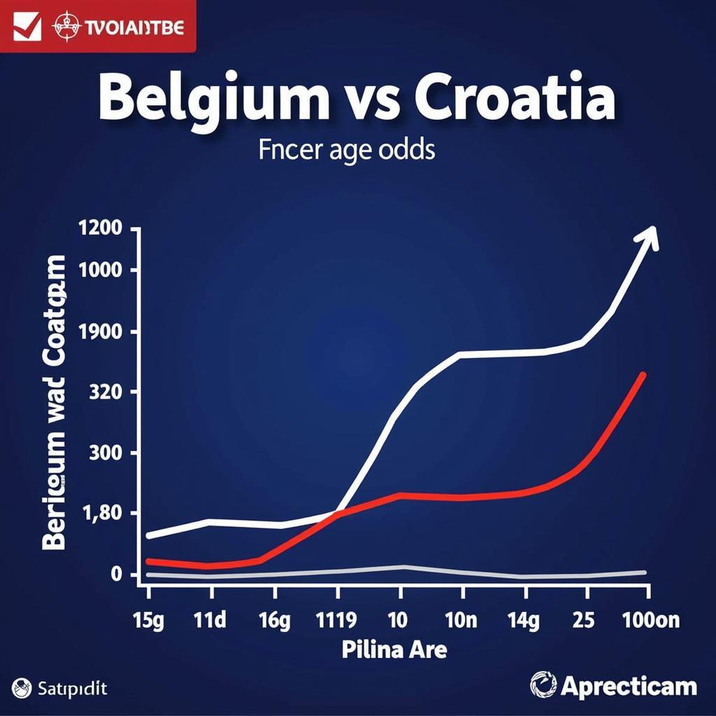 Tỷ lệ kèo Bỉ vs Croatia - Biểu đồ