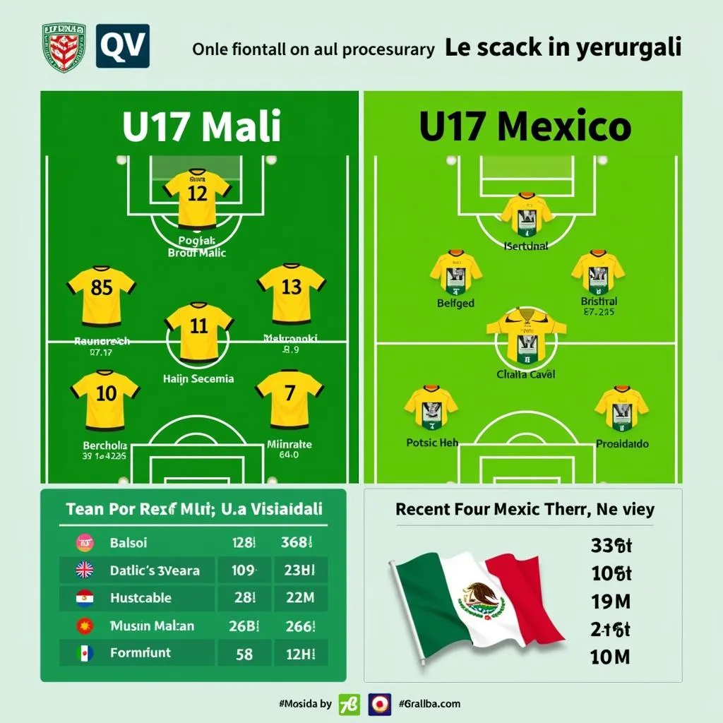 Soi kèo U17 Mali vs U17 Mexico: Phân tích phong độ và lối chơi của hai đội