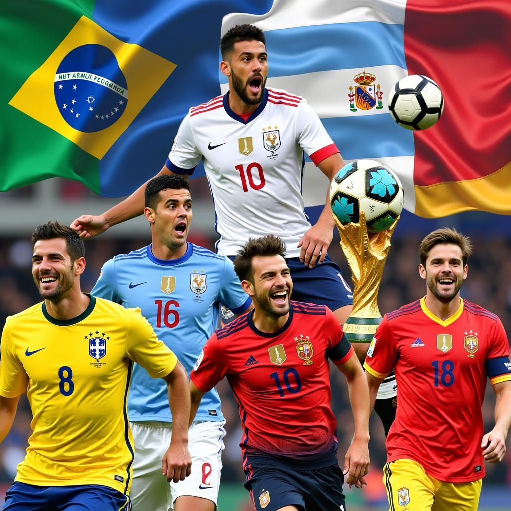 Các ứng cử viên nặng ký cho chức vô địch World Cup 2022