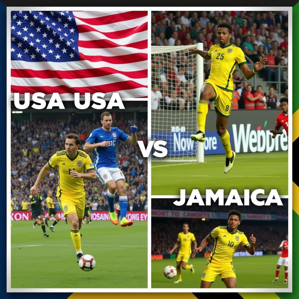 Highlight trận đấu USA vs Jamaica