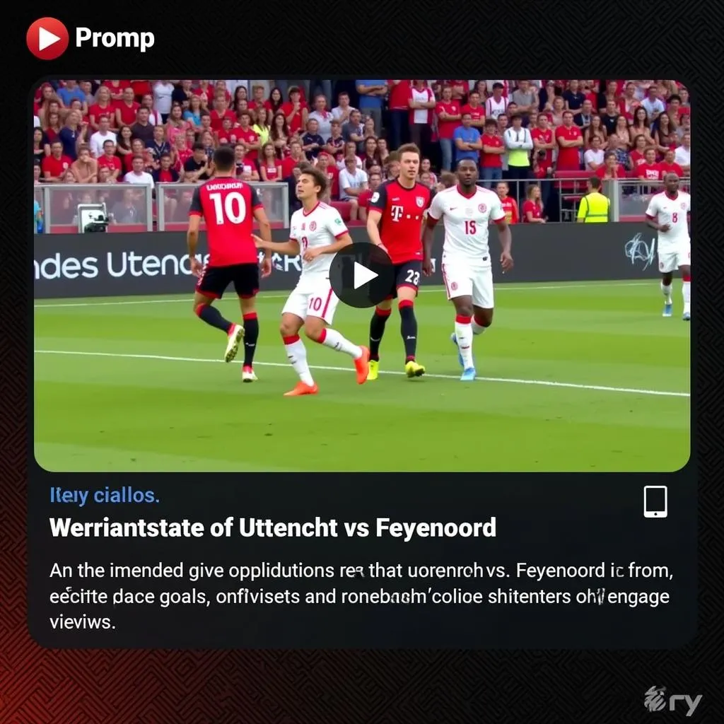 Utrecht vs Feyenoord: Highlight trận lượt đi