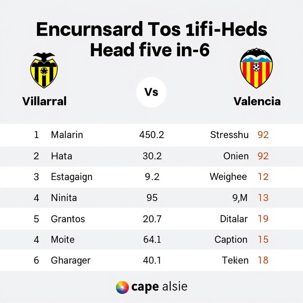 Lịch sử đối đầu Villarreal vs Valencia