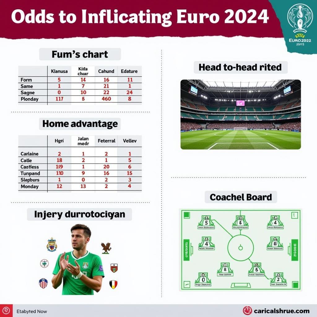 Các yếu tố ảnh hưởng đến kèo Euro 2024