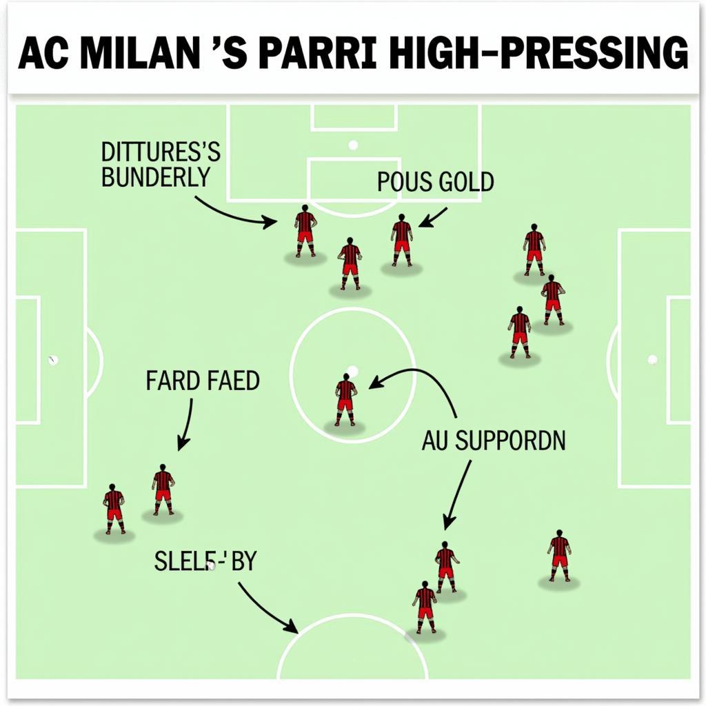 AC Milan áp dụng chiến thuật pressing tầm cao