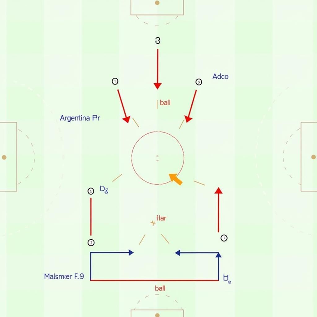 Chiến thuật của Argentina và Hà Lan