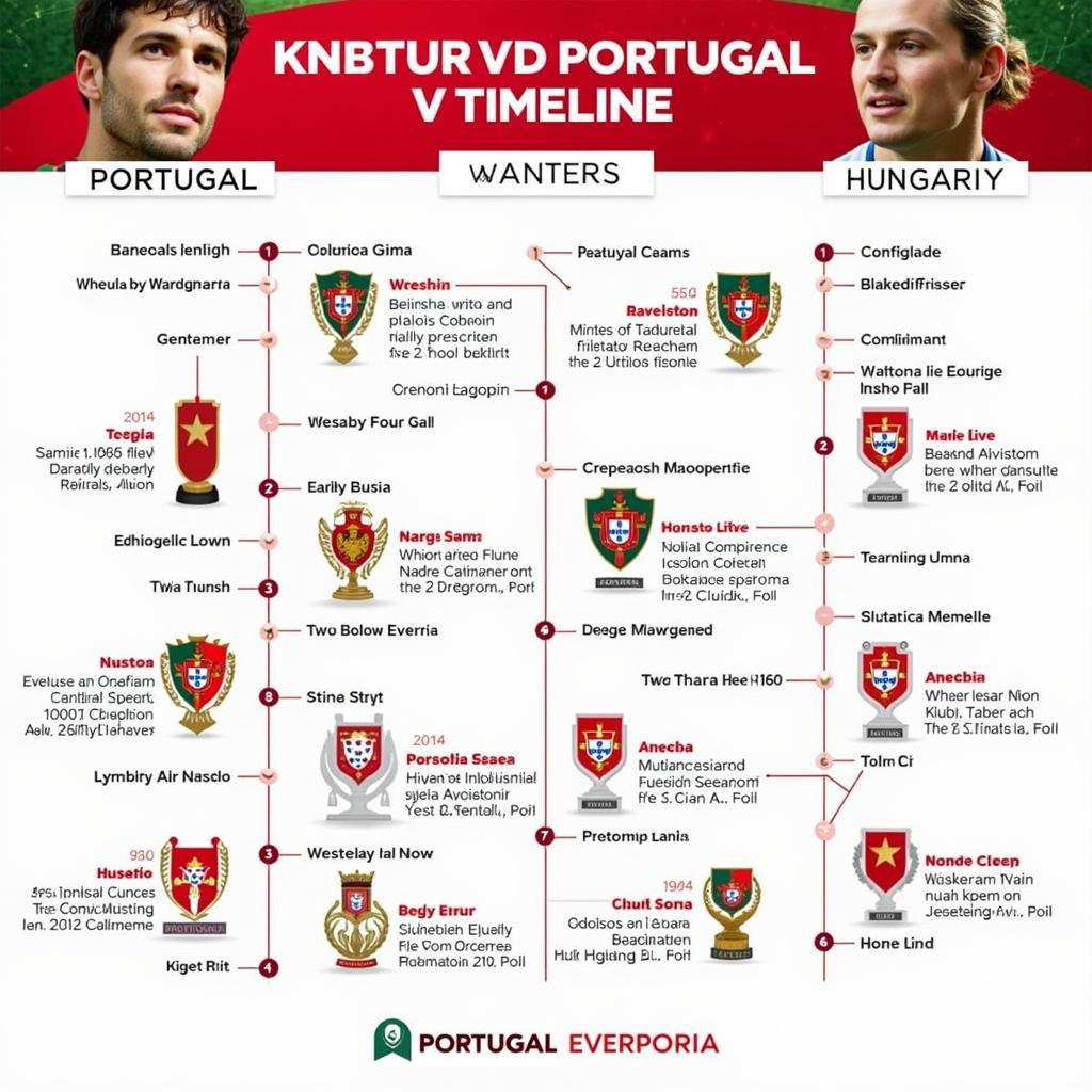 Lịch sử đối đầu Bồ Đào Nha vs Hungary