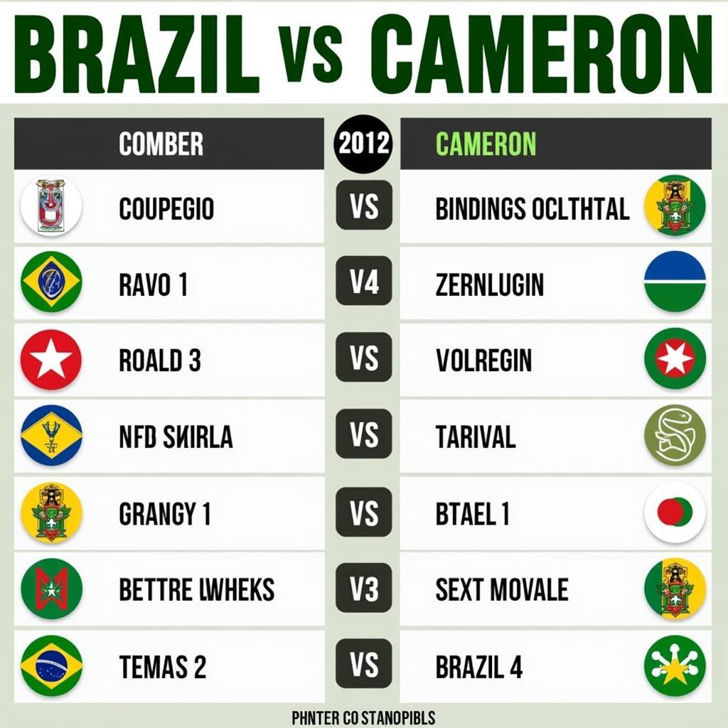 Dự đoán tỷ số Brazil vs Cameroon