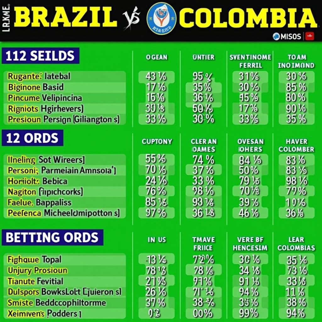 Phân tích kèo Brazil vs Colombia