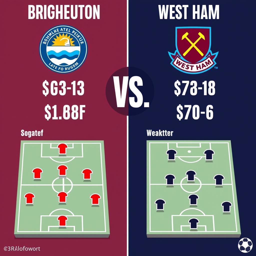 Brighton vs West Ham Phân tích lực lượng