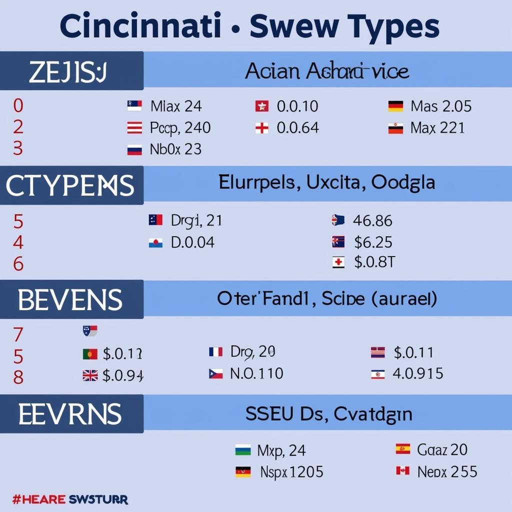 Các loại kèo Cincinnati