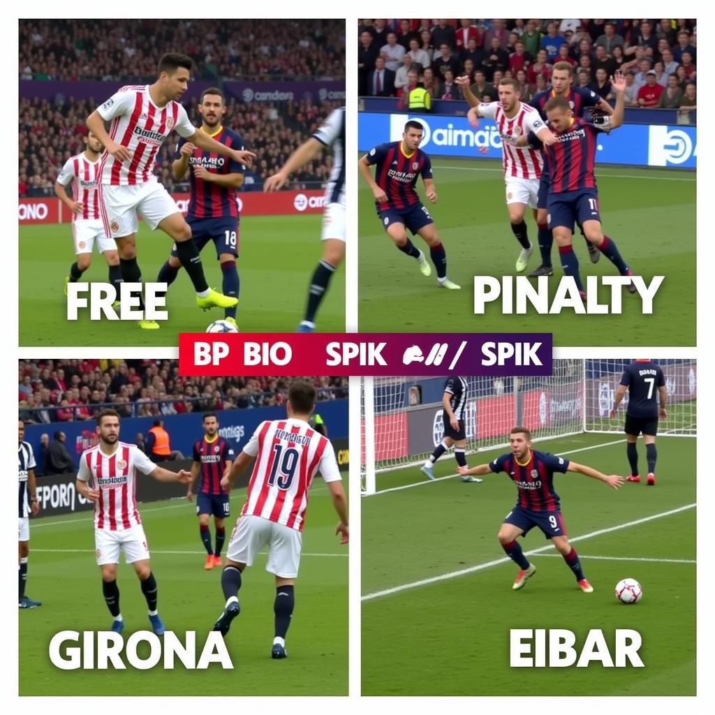 Các tình huống thường gặp trong trận đấu Girona vs Eibar