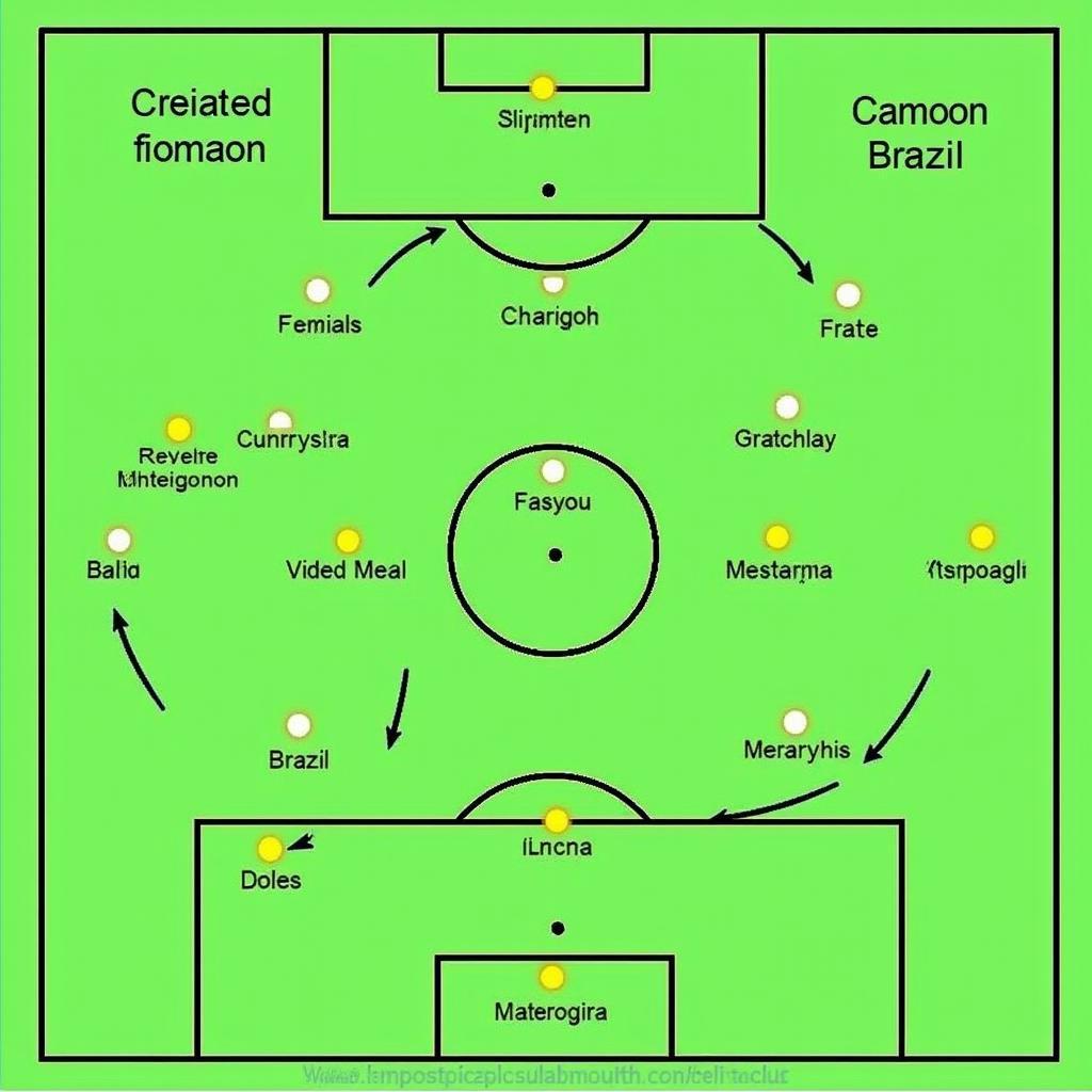 Chiến thuật và đội hình dự kiến Cameroon - Brazil