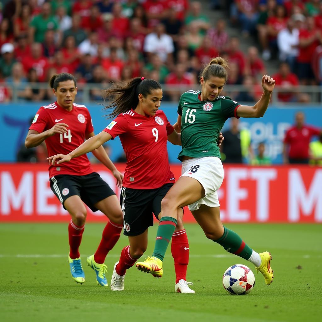 Canada và Mexico đối đầu tại Gold Cup