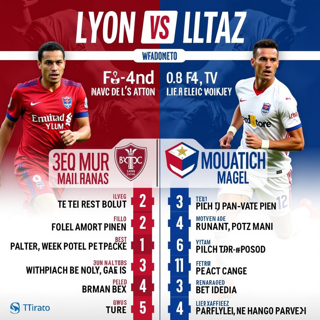 Cầu thủ chủ chốt Lyon vs Lille