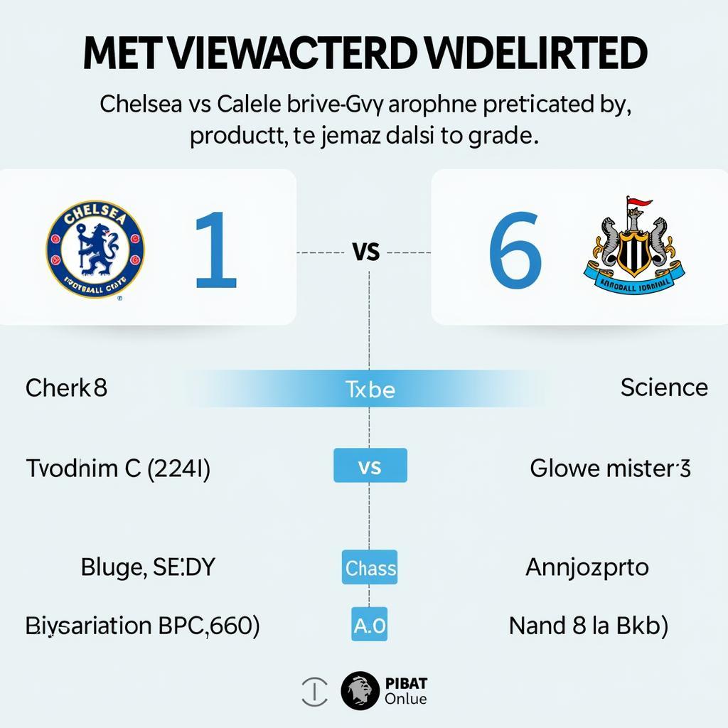 Dự đoán kết quả Chelsea vs Newcastle