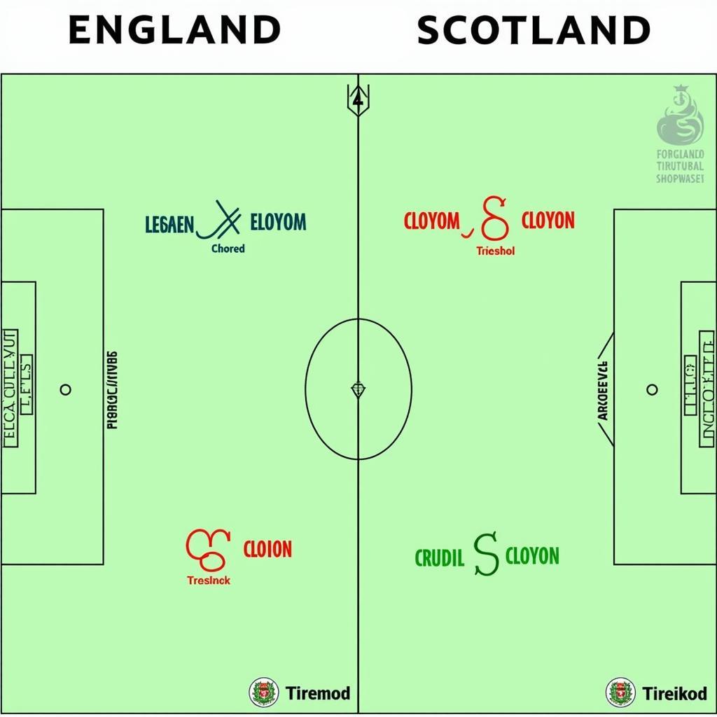 Chiến thuật và đội hình dự kiến Anh vs Scotland: Ai sẽ nắm giữ thế trận?