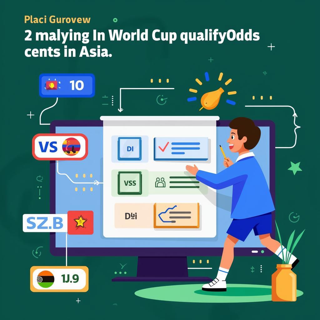 Chiến thuật soi kèo World Cup Châu Á hiệu quả