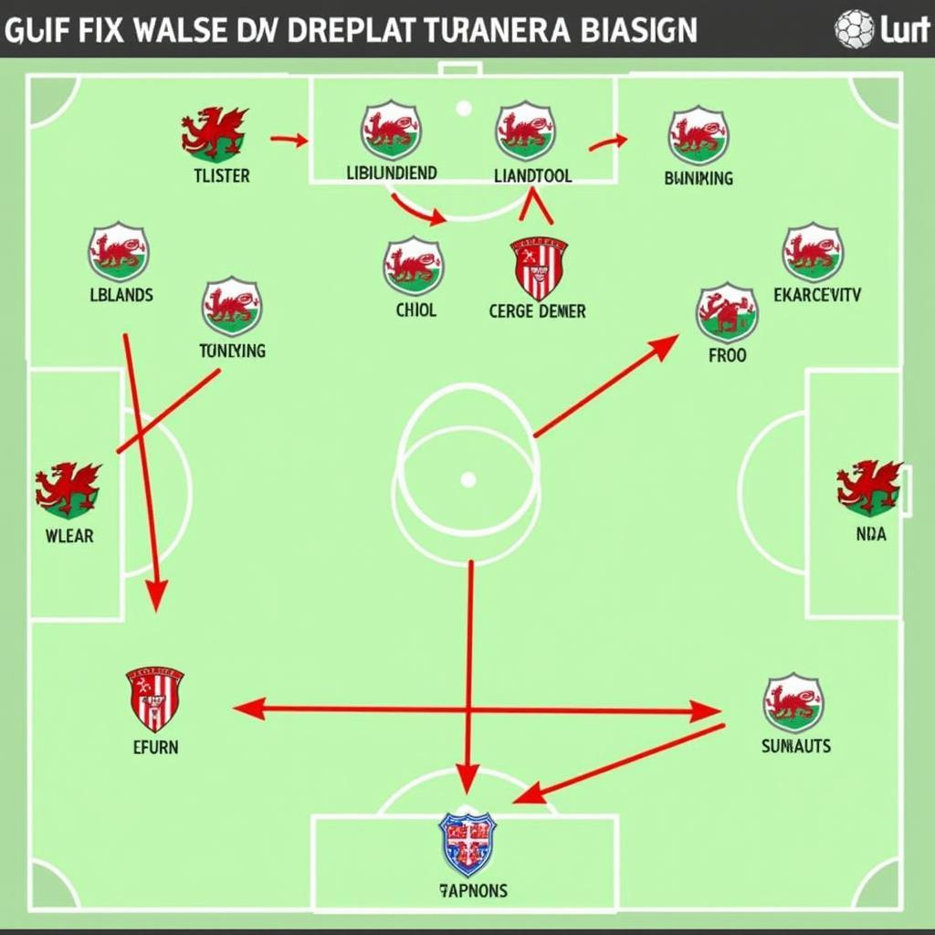 Chiến thuật Thổ Nhĩ Kỳ vs Wales