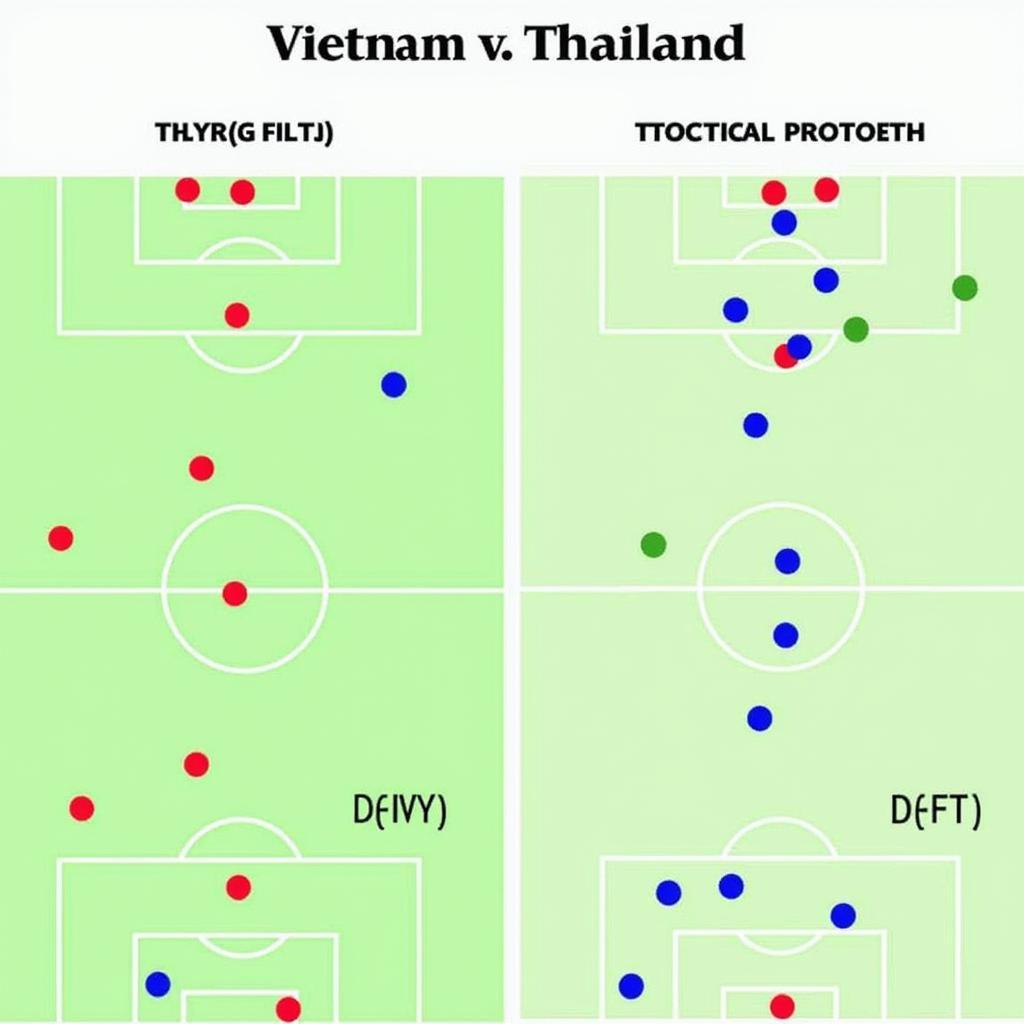 So sánh chiến thuật và lối chơi của đội tuyển Việt Nam và Thái Lan