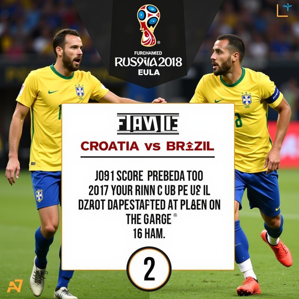 Dự đoán kết quả Croatia vs Brazil