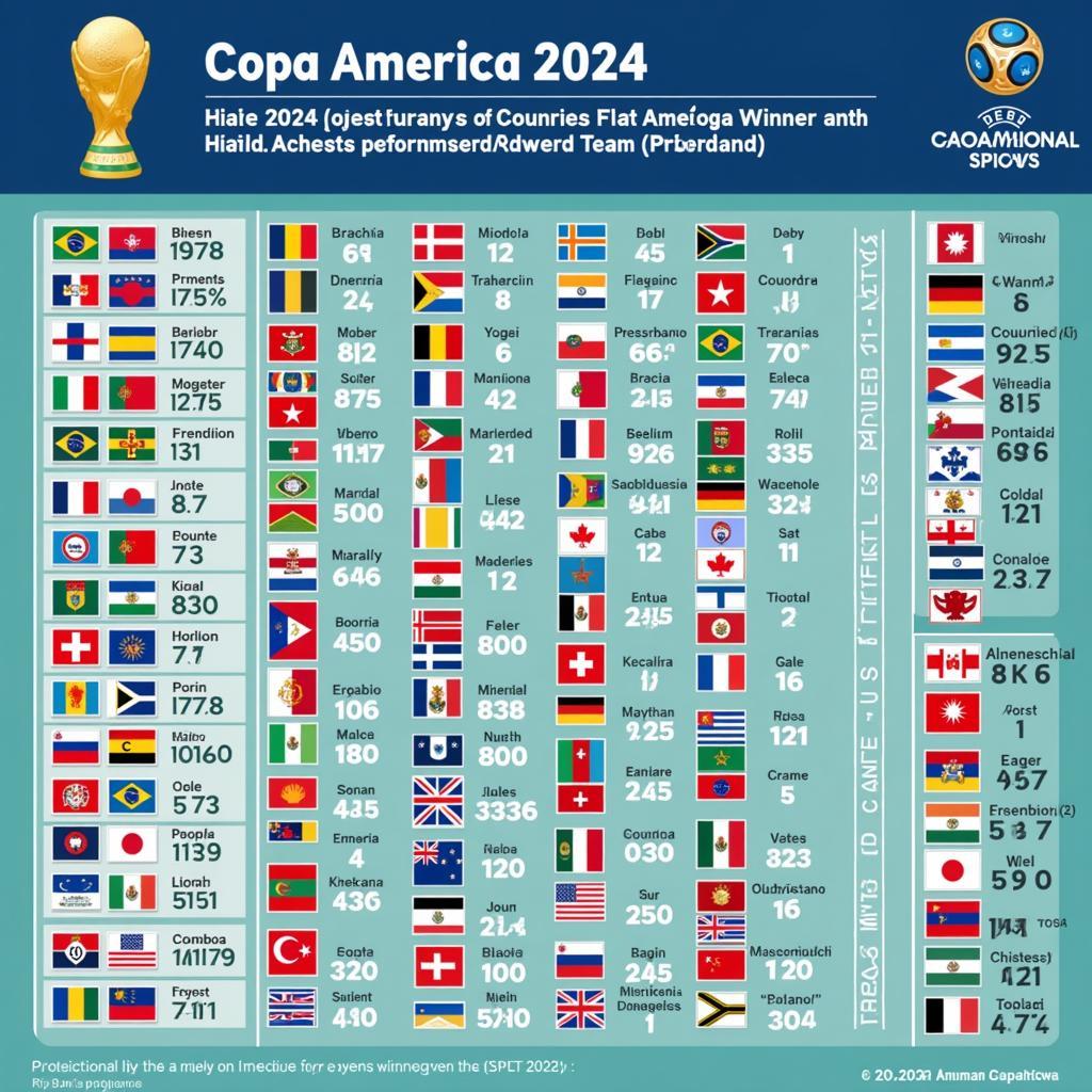 Dự Đoán Copa America 2024